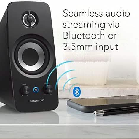 Creative T15 Wireless Bluetooth 2.0 Computer Speaker System by DailySale