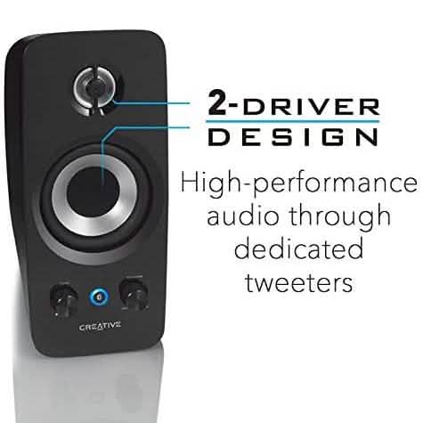 Creative T15 Wireless Bluetooth 2.0 Computer Speaker System by DailySale