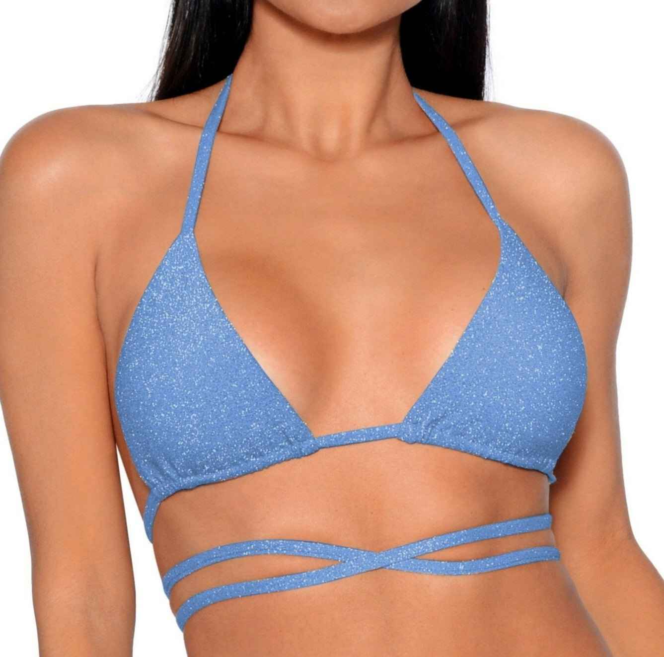 Cristalle Bikini Triangle Top