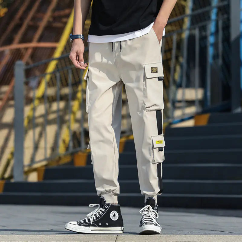 Cropped Cargo Trousers - # BOAA13410026 by Yo KIDZ LLC