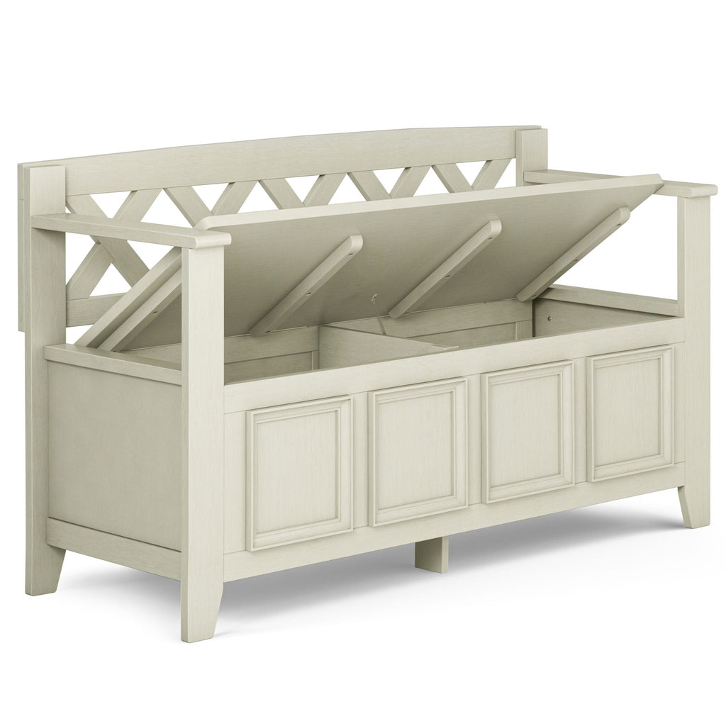 Amherst - Handcrafted Entryway Storage Bench by Unique Piece Furniture