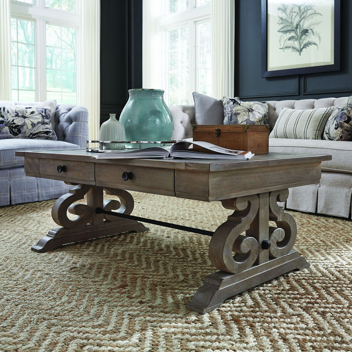 Tinley Park - Rectangular Cocktail Table - Dove Tail Gray by Unique Piece Furniture
