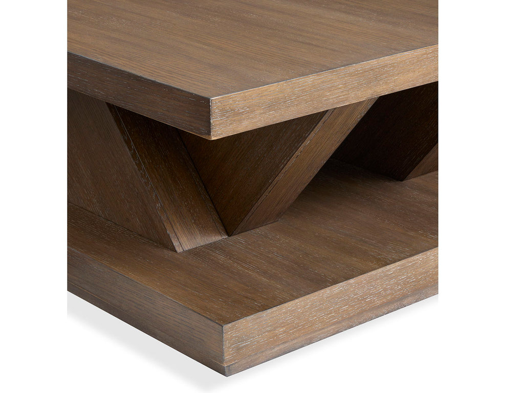 Lansbury - Square Cocktail Table With Casters - Antique Wheat by Unique Piece Furniture
