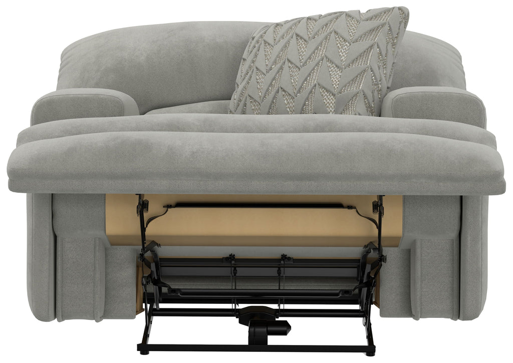 Renaldo - Power Recliner With Zero Gravity Recline - Stone by Unique Piece Furniture