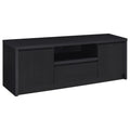 Winfield 60-inch 2-door TV Stand Media Console Black by Unique Piece Furniture