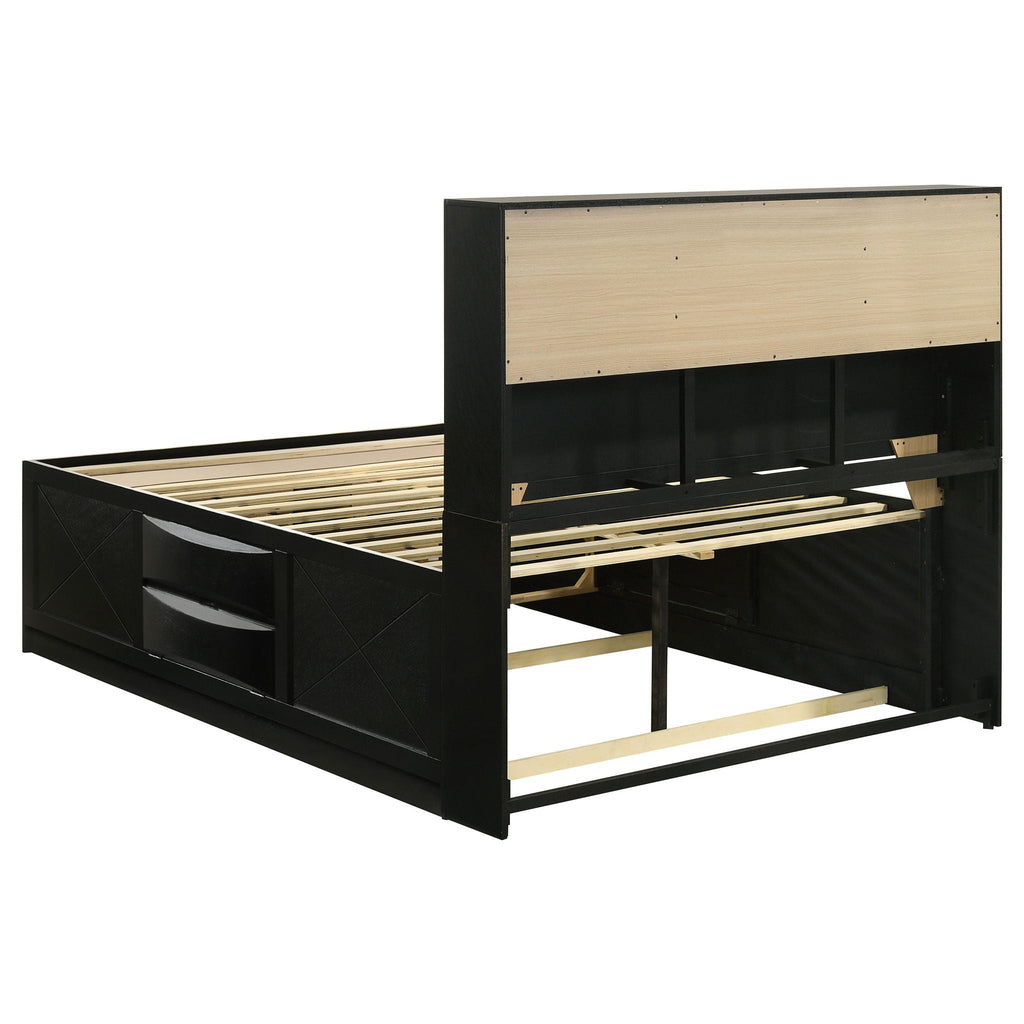 Briana 4-piece Queen Bedroom Set Black by Unique Piece Furniture