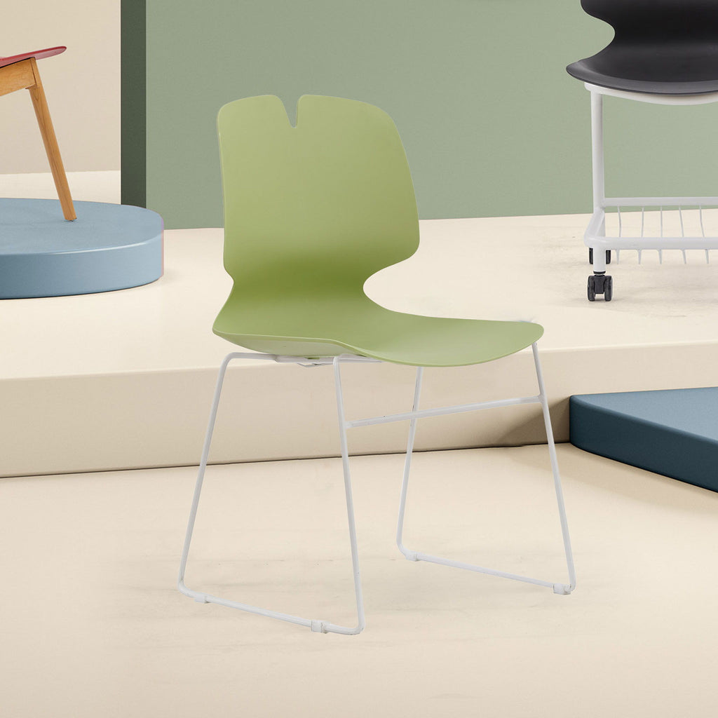 Modern Stacked Office Chairs (Set of 4) by Unique Piece Furniture