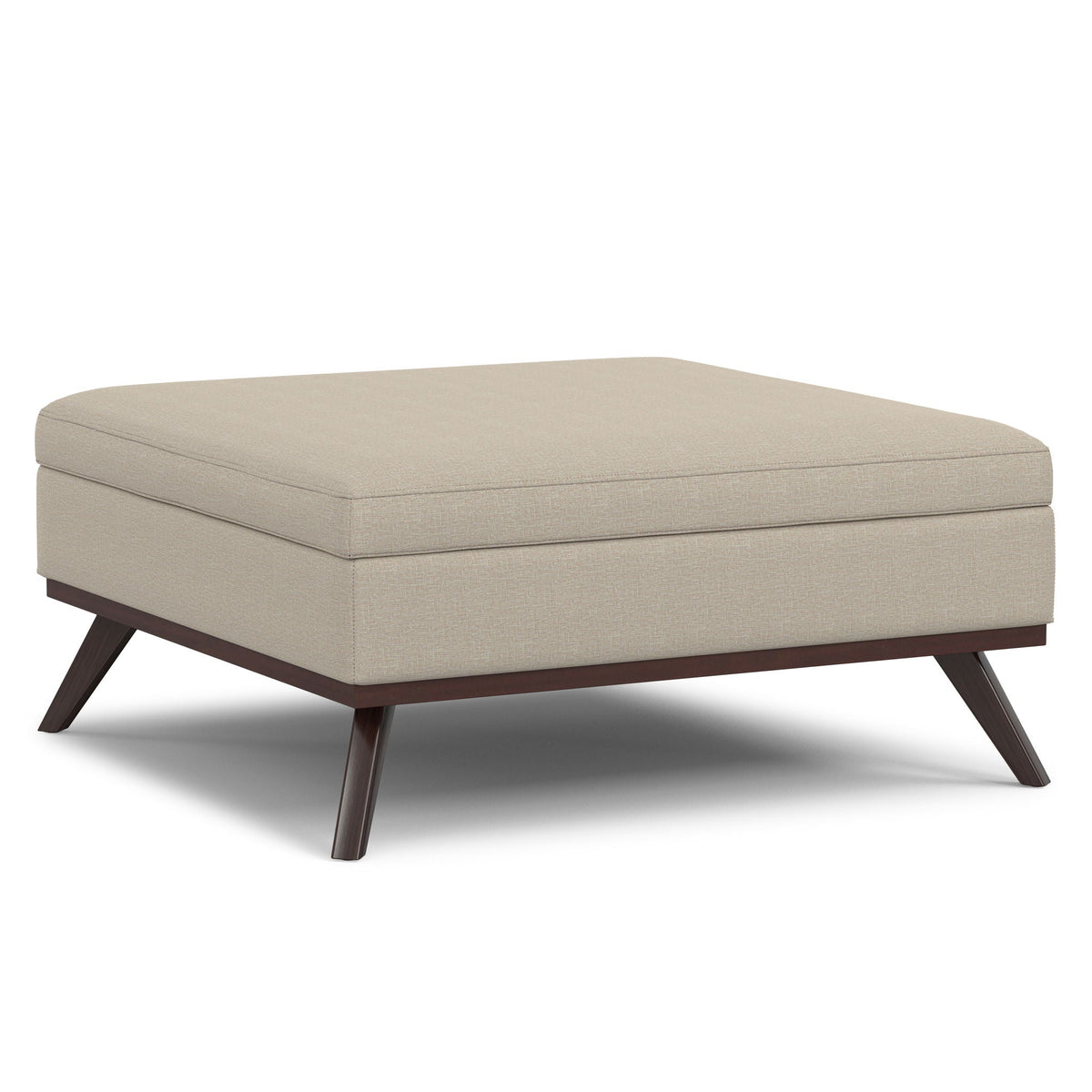 Owen - Multifunctional Square Coffee Table Storage Ottoman by Unique Piece Furniture