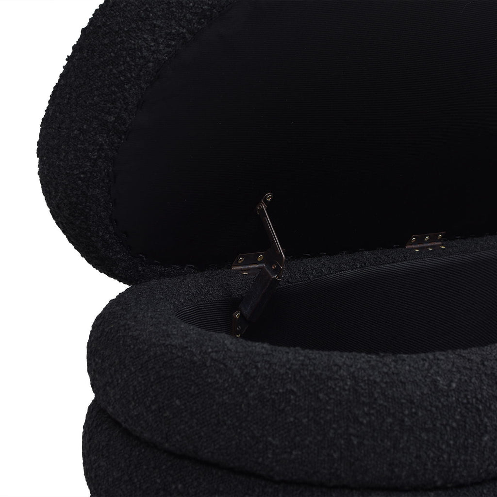 Fuji - Upholstered Oval Storage Bench by Unique Piece Furniture