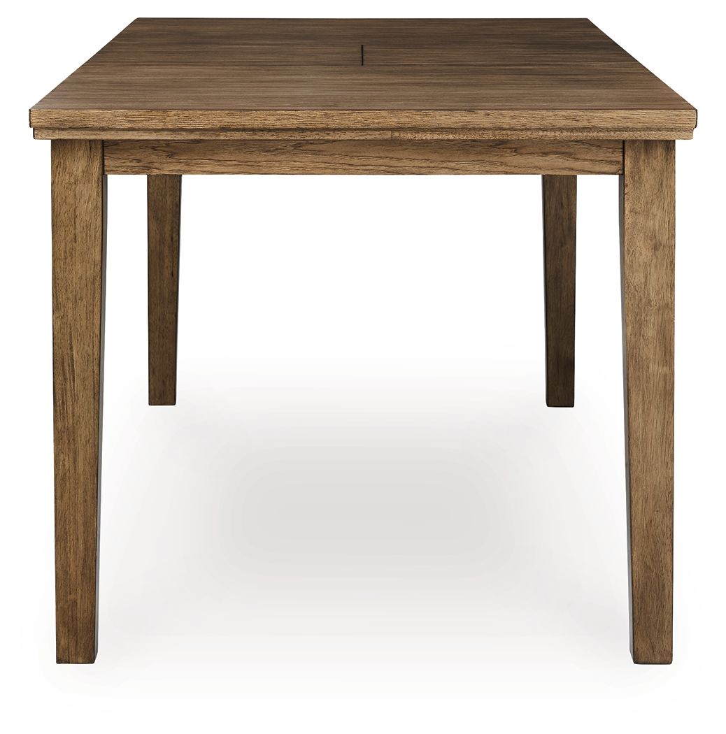 Urbinforte - Counter Height Dining Extension Table - Light Brown by Unique Piece Furniture