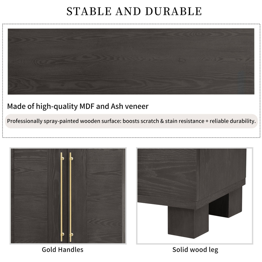 Sideboard With Adjustable Shelves by Unique Piece Furniture