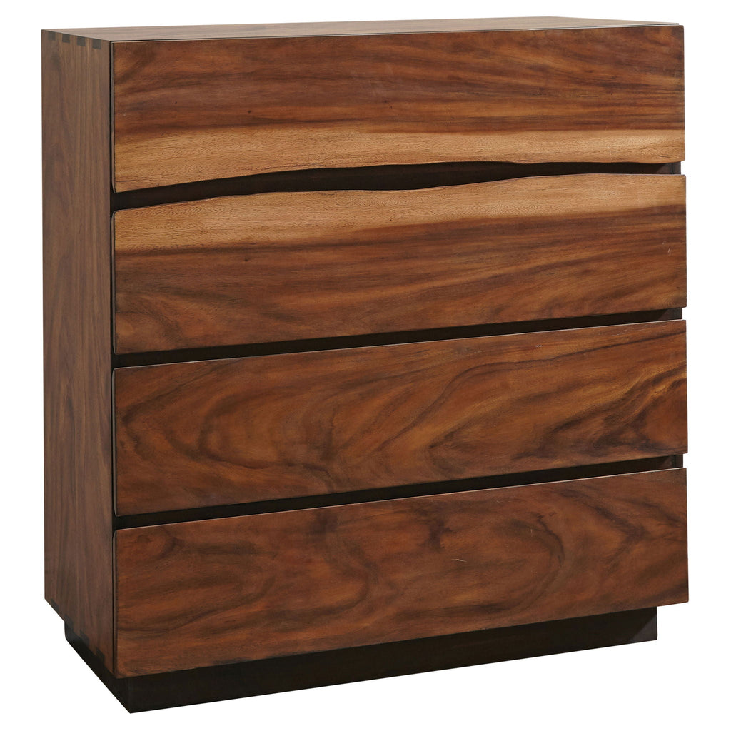 Winslow 5-piece Eastern King Bedroom Set Smokey Walnut by Unique Piece Furniture