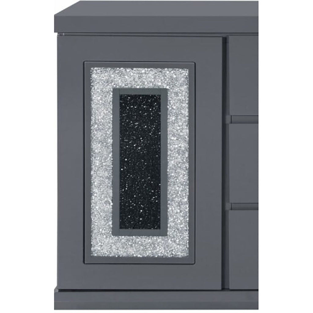 Ariya - Buffet With Clear Glass Inlay by Unique Piece Furniture
