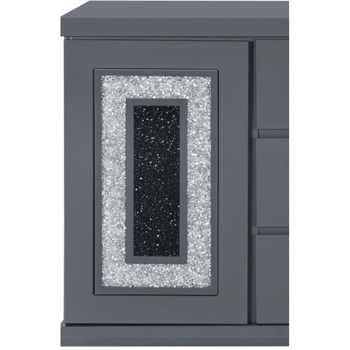 Ariya - Buffet With Clear Glass Inlay by Unique Piece Furniture