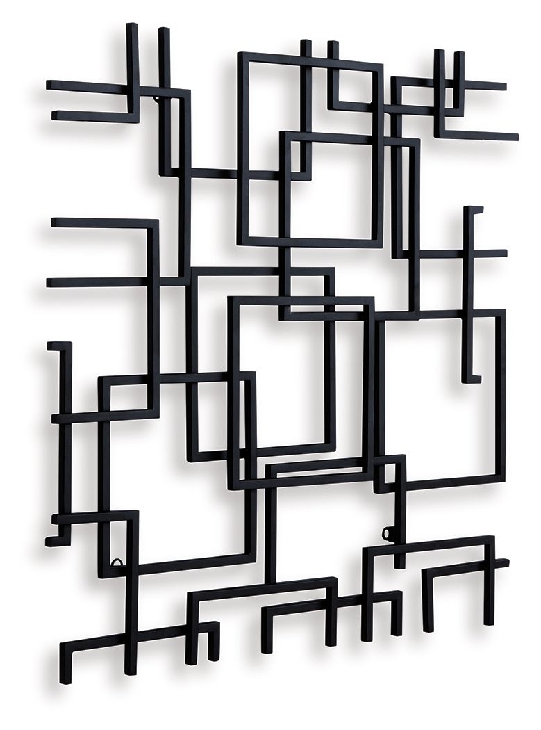Aadanton - Wall Decor - Black by Unique Piece Furniture