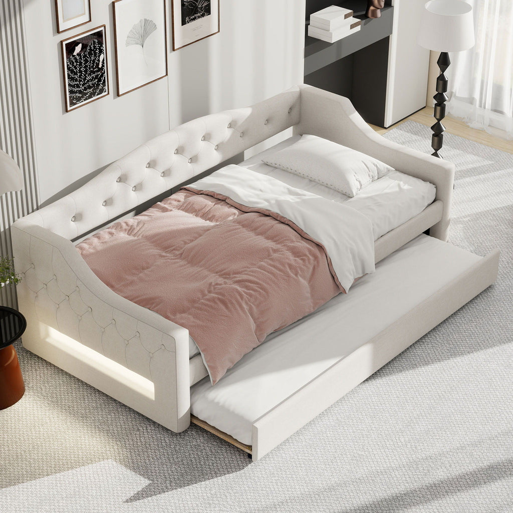 Daybed With LED Belt by Unique Piece Furniture