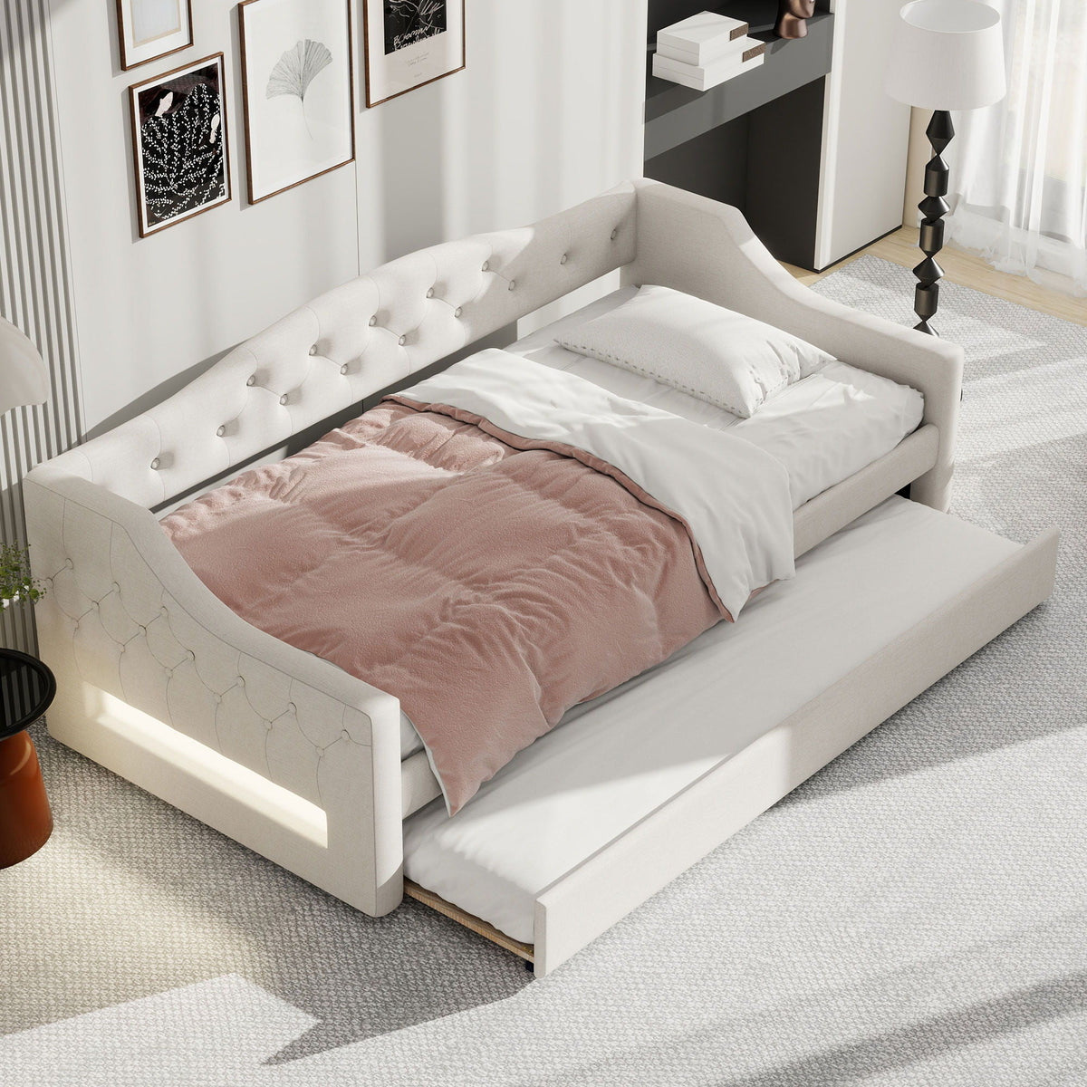 Daybed With LED Belt by Unique Piece Furniture