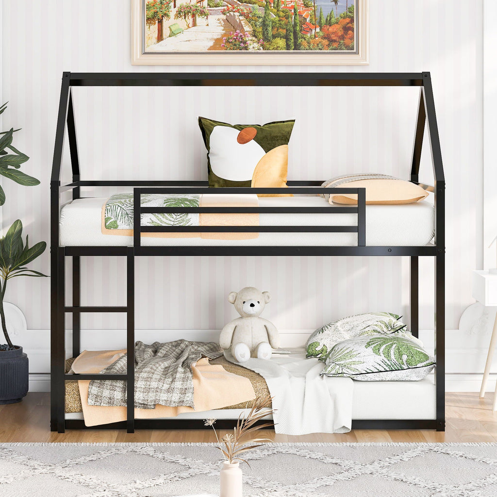 House Bunk Bed With Built In Ladder by Unique Piece Furniture