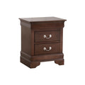 Louis Phillipe - Storage Nightstand - Cappuccino by Unique Piece Furniture