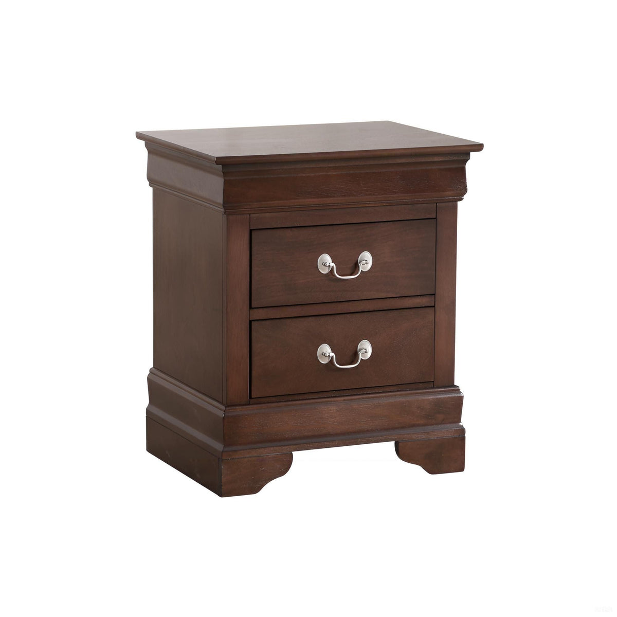 Louis Phillipe - Storage Nightstand - Cappuccino by Unique Piece Furniture