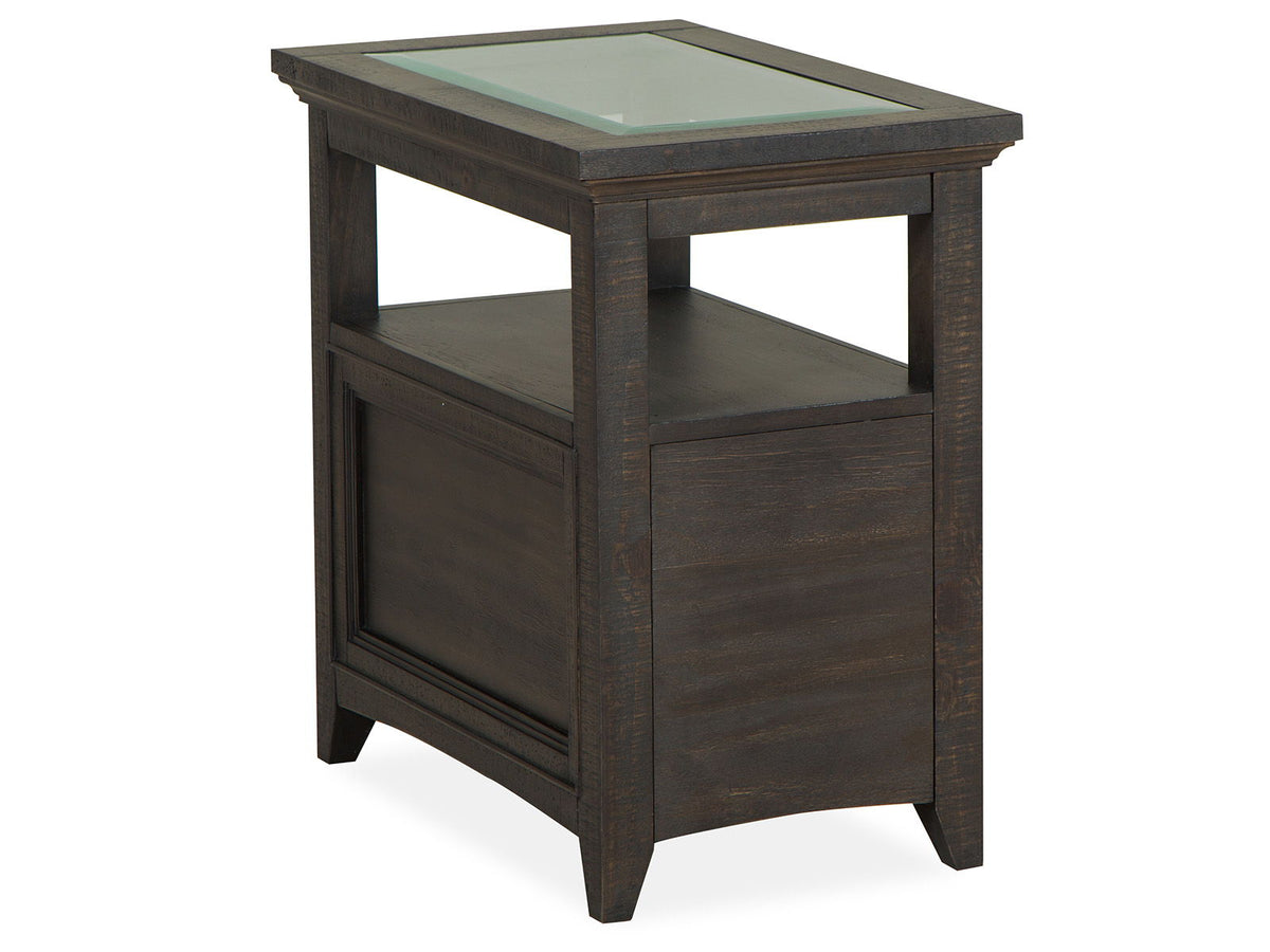 Westley Falls - Chairside End Table - Graphite by Unique Piece Furniture