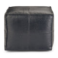 Bowen - Square Pouf - Black by Unique Piece Furniture