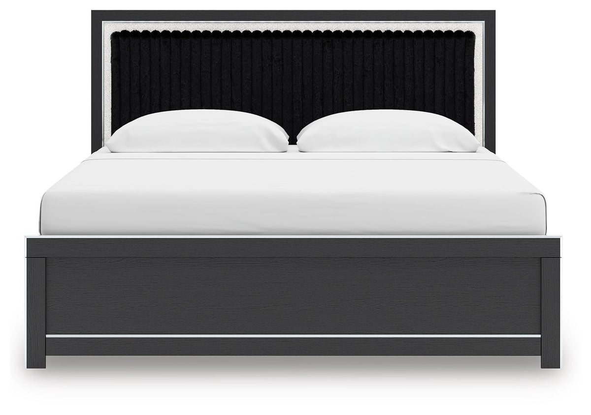 Zuraleus - Upholstered Panel Bed by Unique Piece Furniture