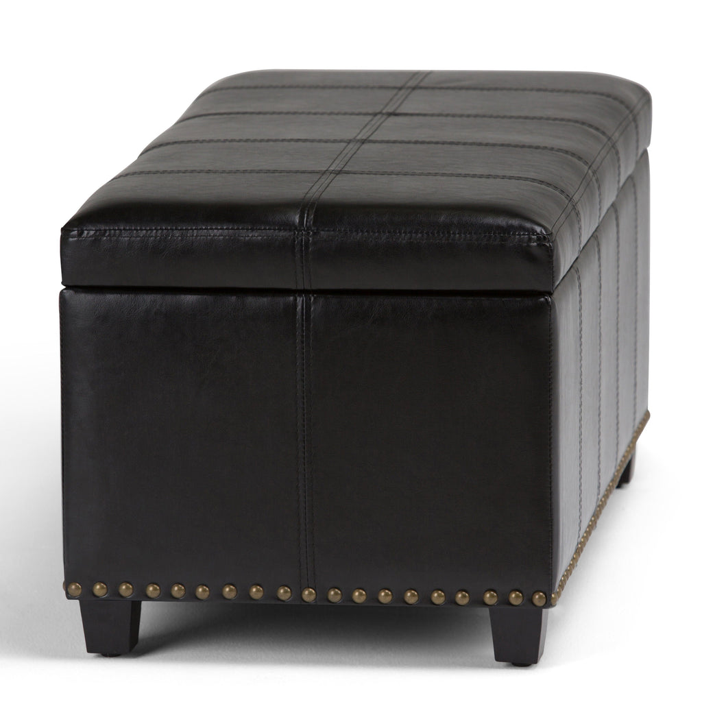 Amelia - Transitional Storage Ottoman Bench by Unique Piece Furniture