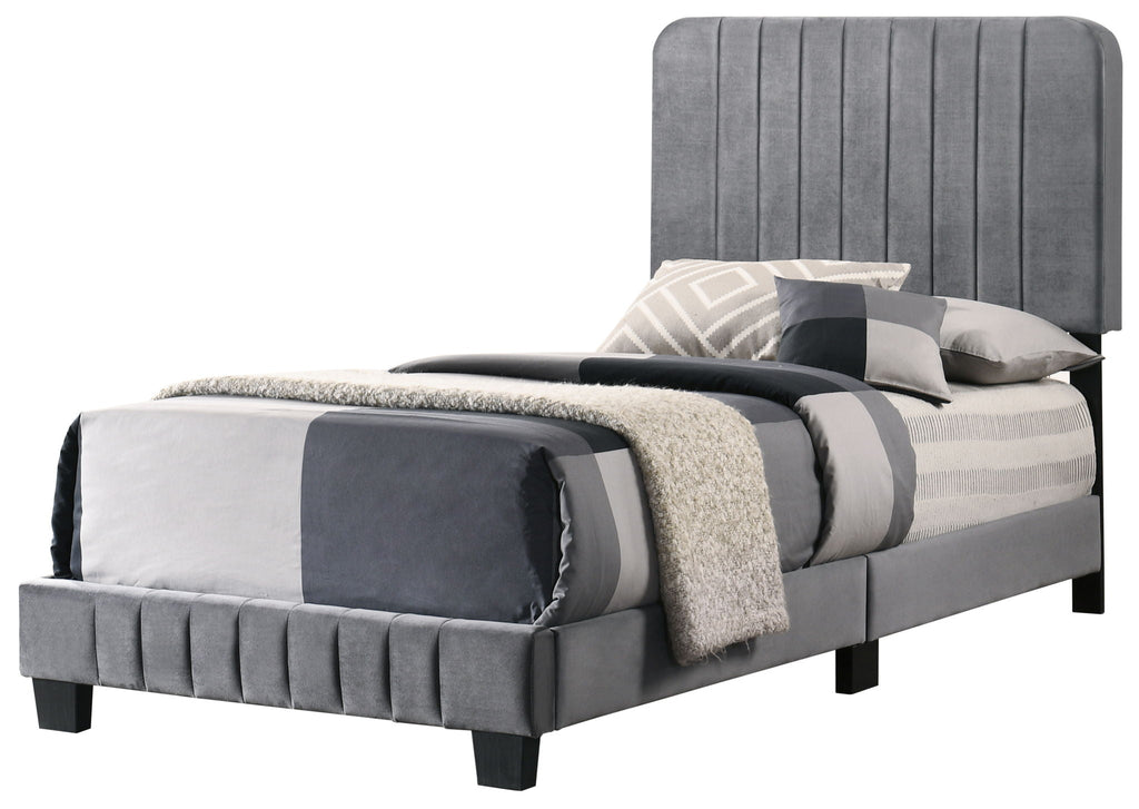 Channel Tufted Bed by Unique Piece Furniture