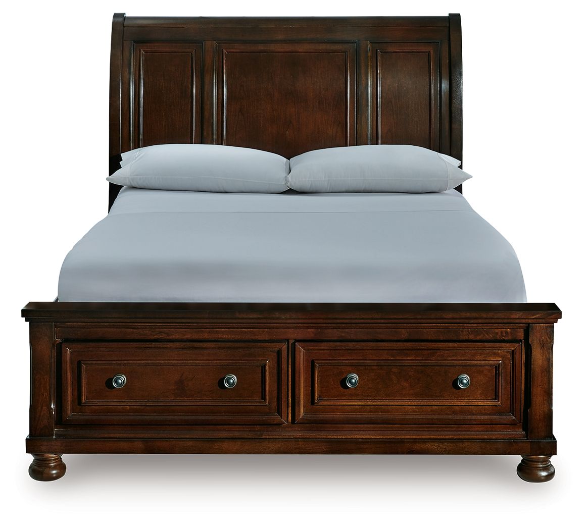 Porter - Sleigh Storage Bed by Unique Piece Furniture