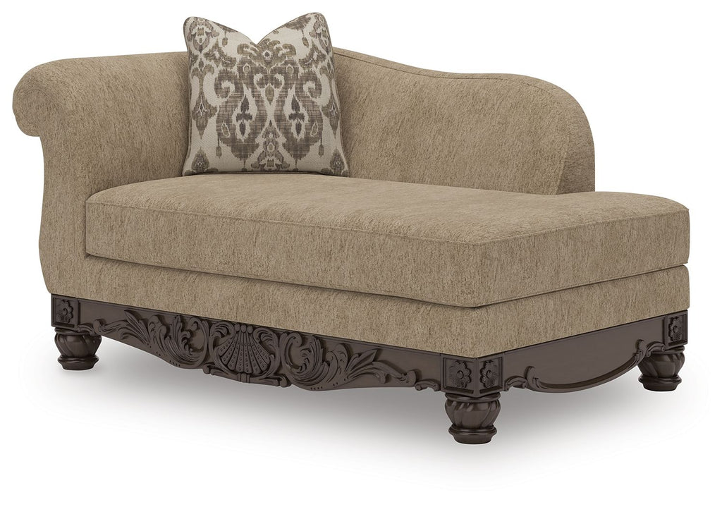 Chelsworth - RAF Corner Chaise - Golden by Unique Piece Furniture