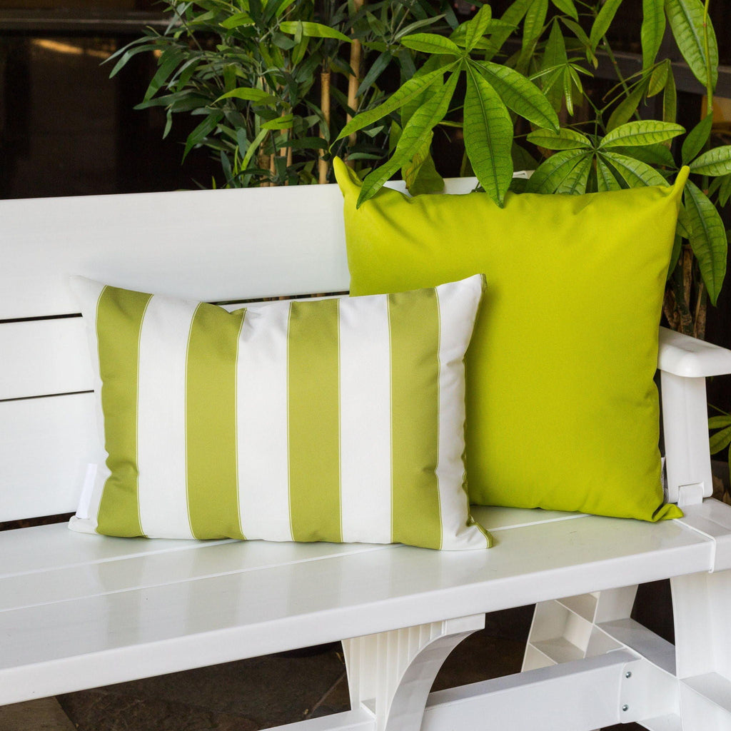 Horizon Stripe Pillow Outdoor & Indoor by Unique Piece Furniture