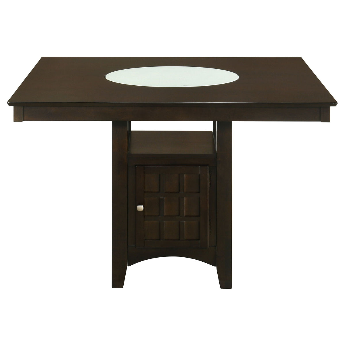 Gabriel 7-piece Square Counter Height Dining Set Cappuccino by Unique Piece Furniture