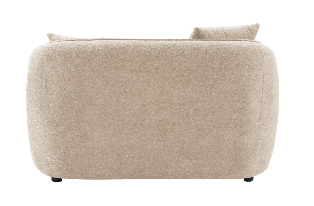 Keith - Loveseat With 2 Matching Color Toss Pillows by Unique Piece Furniture