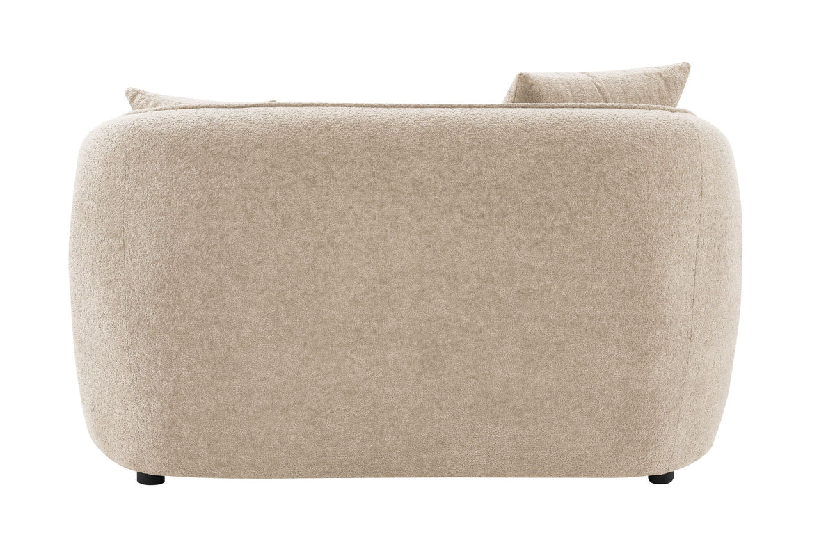Keith - Loveseat With 2 Matching Color Toss Pillows by Unique Piece Furniture