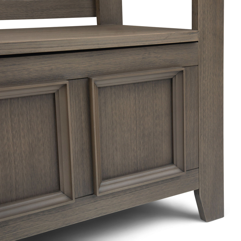 Amherst - Handcrafted Entryway Storage Bench by Unique Piece Furniture