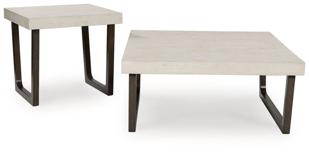 Westenfort - Occasional Table Set (Set of 2) - Espresso / Gray by Unique Piece Furniture