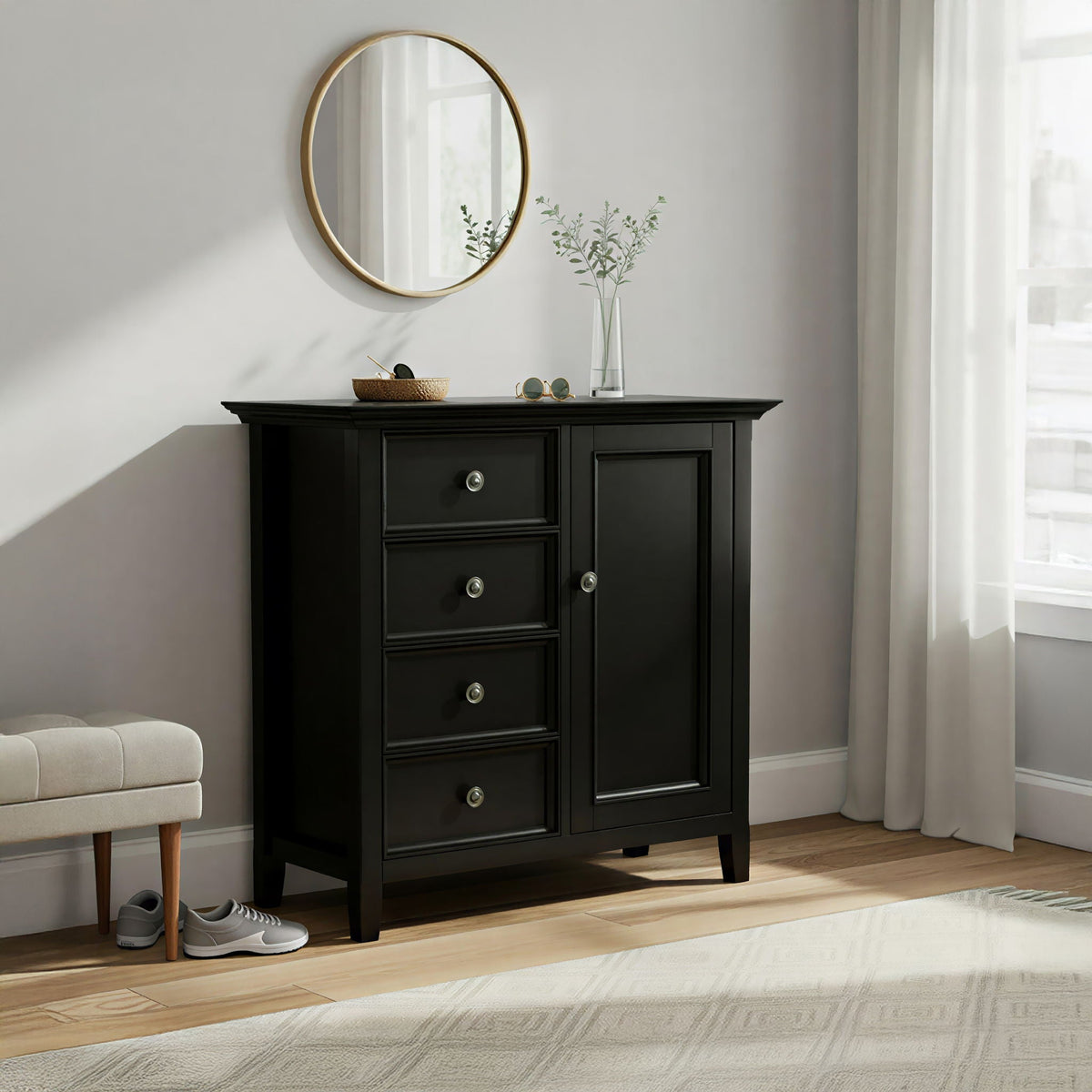 Amherst - Handcrafted Medium Storage Cabinet by Unique Piece Furniture