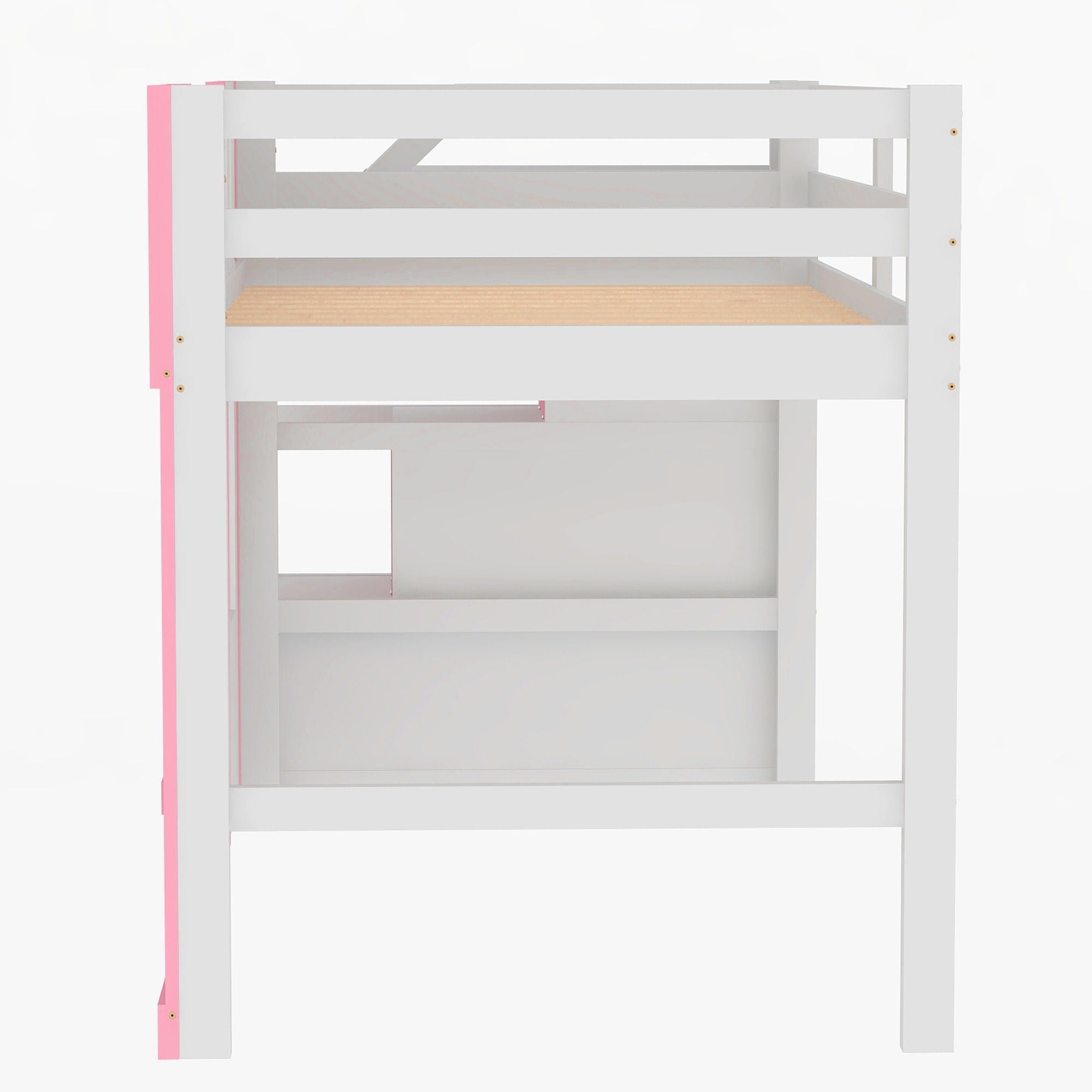 Loft Bed With Storage Staircase And Windows by Unique Piece Furniture