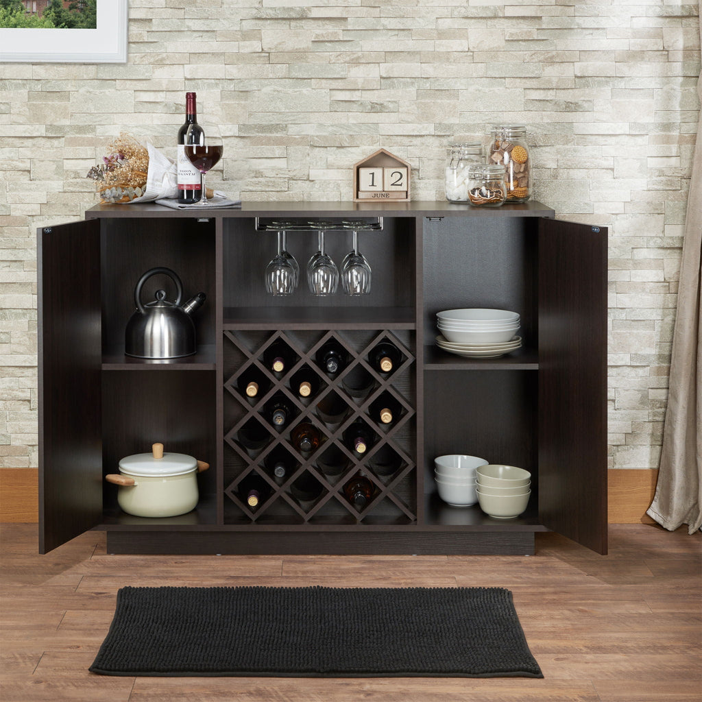 Hazen - Wine Cabinet - Espresso by Unique Piece Furniture