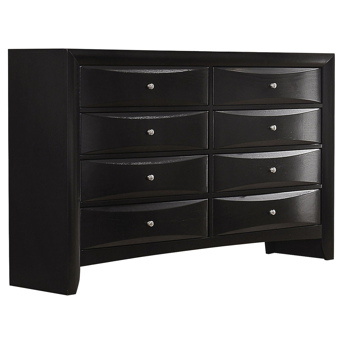 Briana 4-piece Eastern King Bedroom Set Black by Unique Piece Furniture