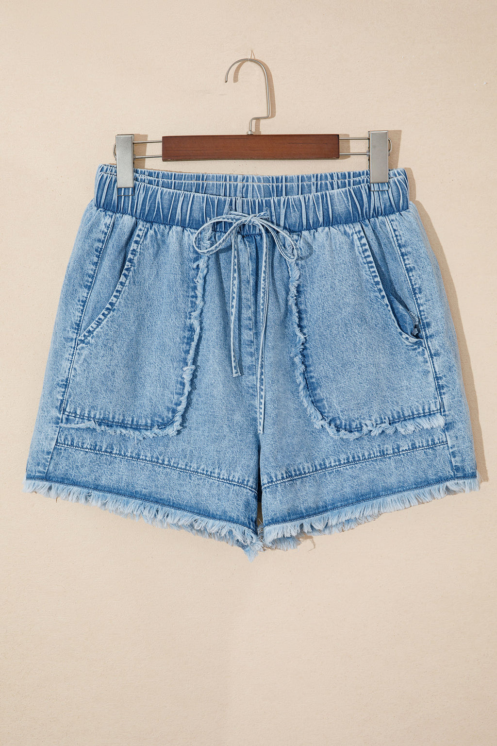 Myosotis Frayed Edge Casual Denim Shorts by Dear-Lover Dropshipping