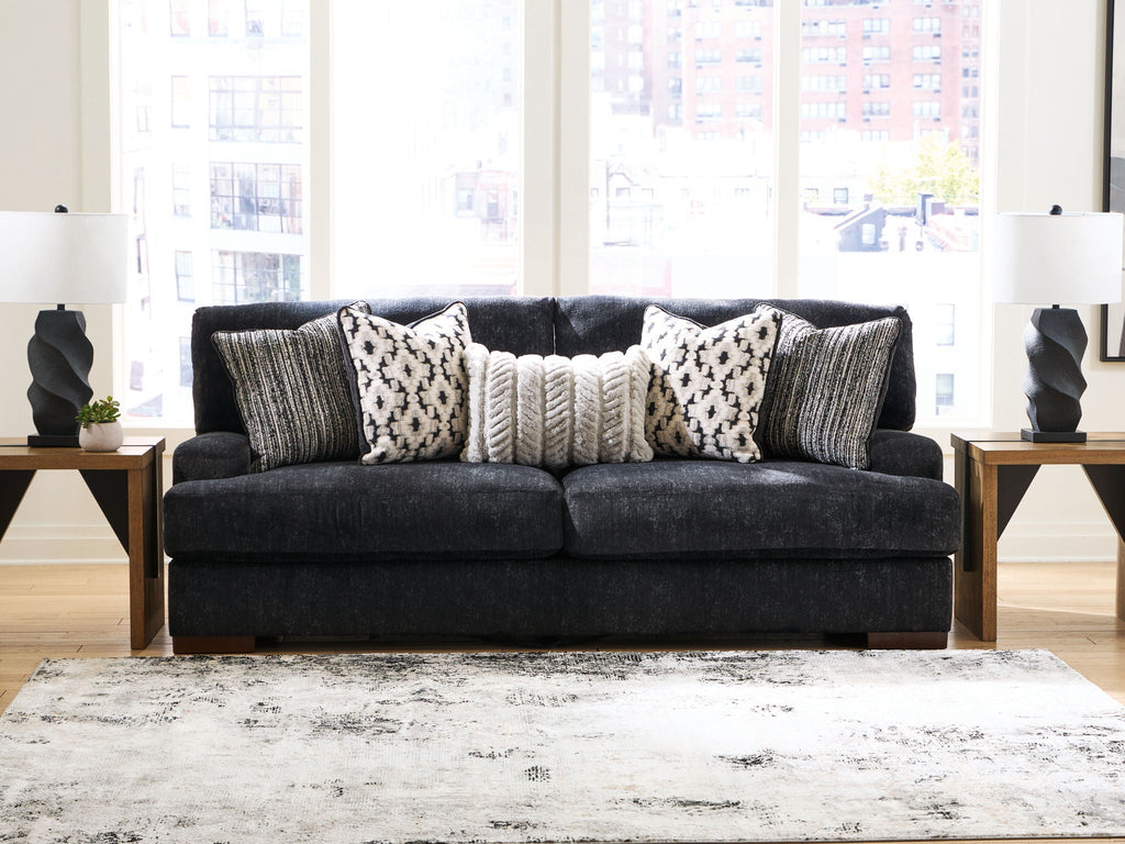 Whitmore Manor - Sofa - Black Pearl by Unique Piece Furniture
