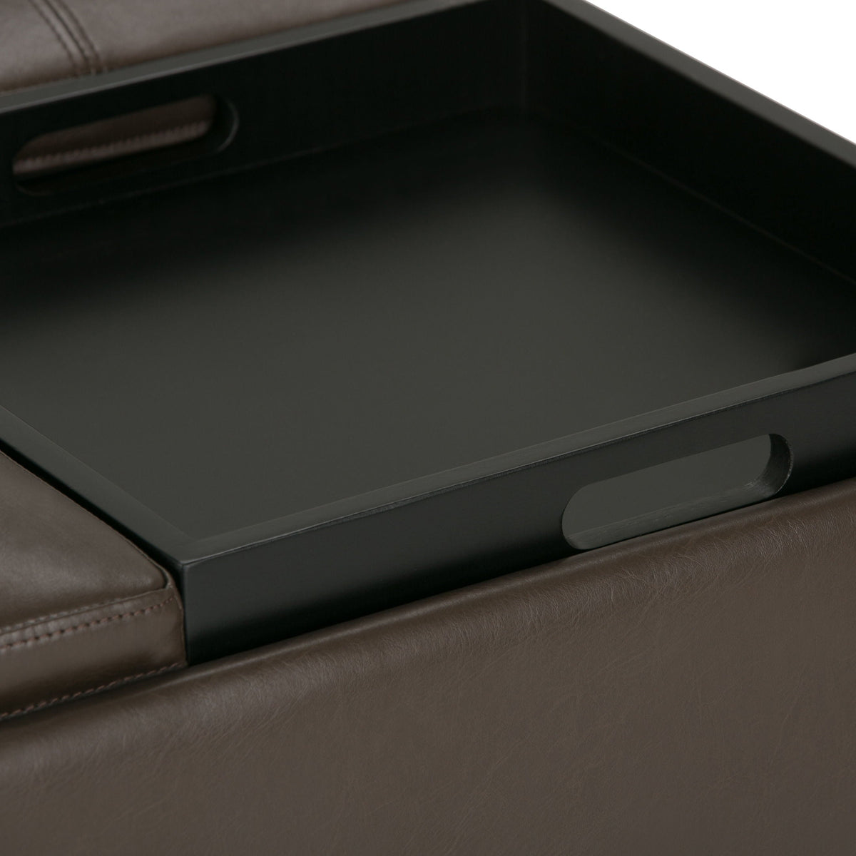 Avalon - Square Coffee Table, Storage Ottoman by Unique Piece Furniture