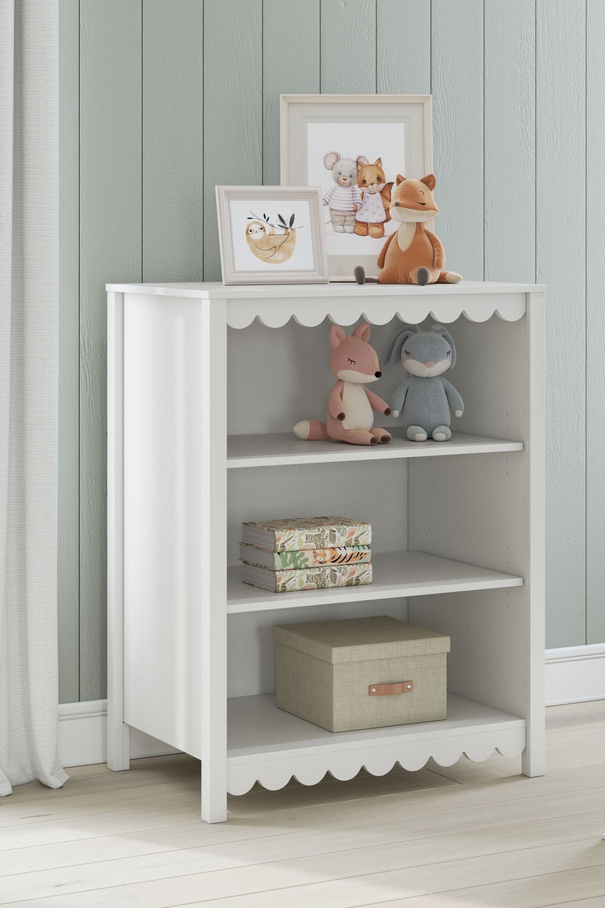 Hallityn - Bookcase - White by Unique Piece Furniture