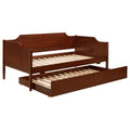 Redding Wood Twin Daybed With Trundle Cherry by Unique Piece Furniture