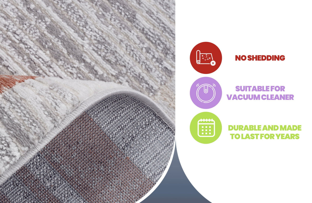 Marfi - Bordered Area Rug by Unique Piece Furniture