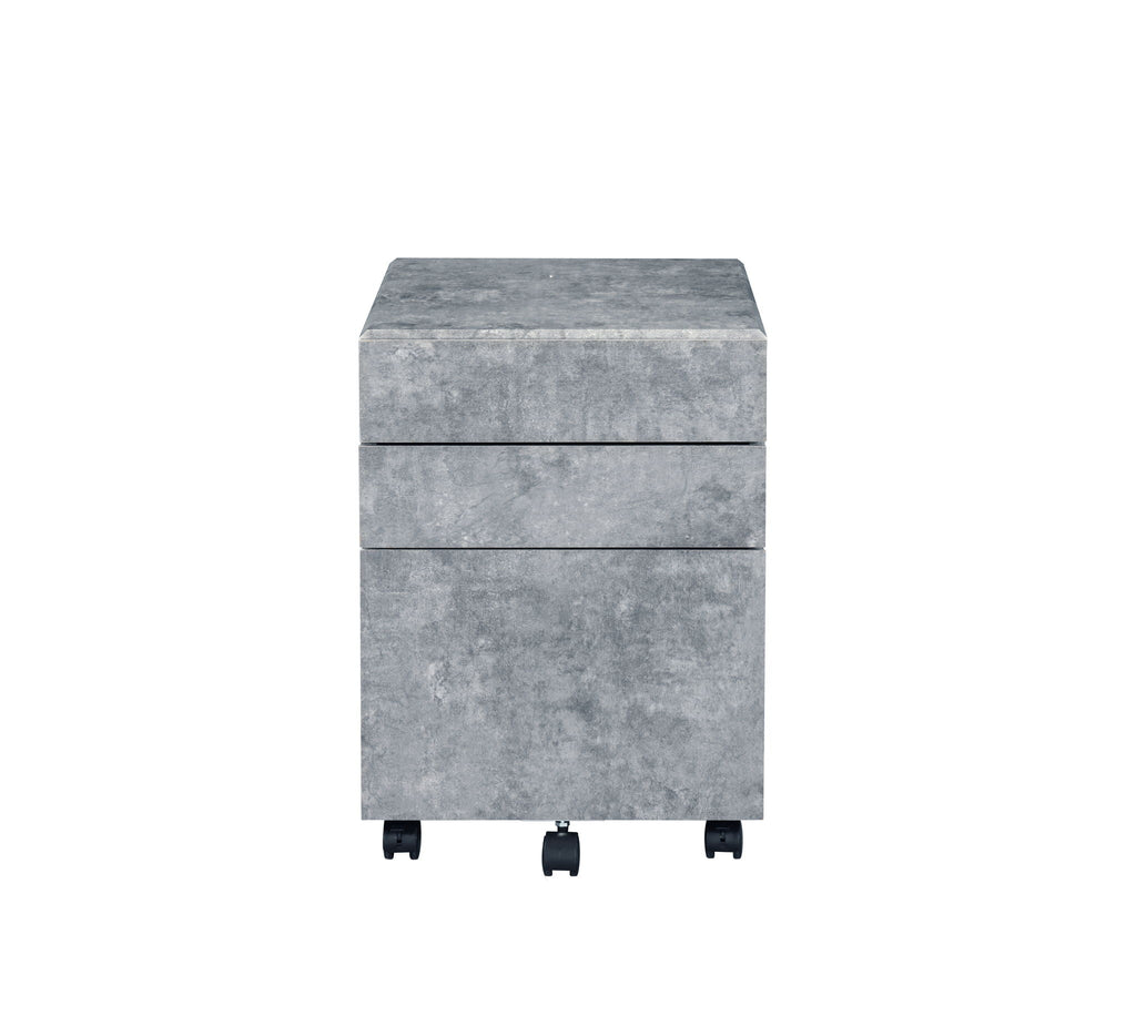 Jurgen - File Cabinet - Gray by Unique Piece Furniture