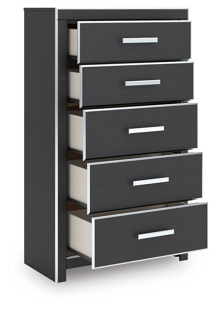 Zuraleus - Five Drawer Chest by Unique Piece Furniture