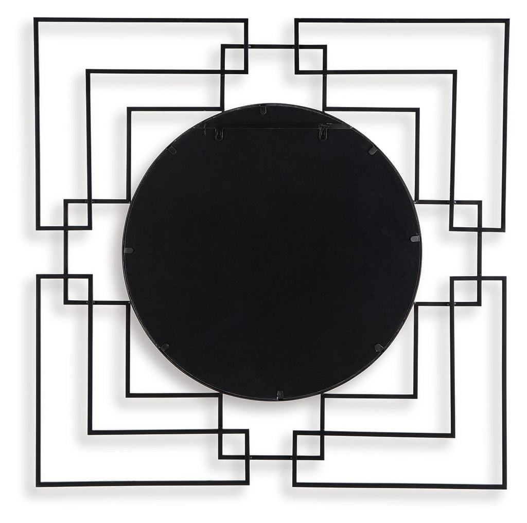 Oceanal - Accent Mirror - Black / Gold Finish by Unique Piece Furniture